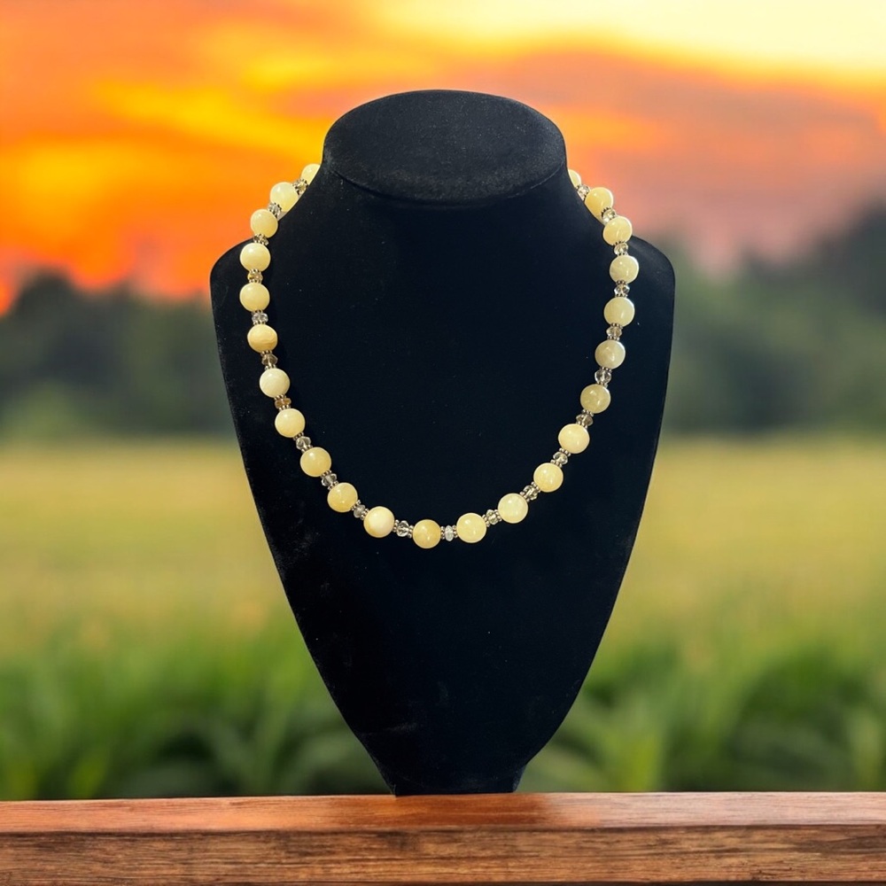 Semi precious stone necklace